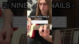 5 Sad Guitar Riffs With Tabs [upl. by Refinej881]