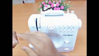 GSM505 Sewing Machine panduan penggunaan [upl. by Lemart]