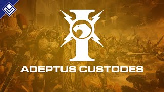 Adeptus Custodes  Warhammer 40000 [upl. by Orecic434]