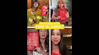 Fire Blanket Showdown Prepared Hero vs Traditional Extinguishers [upl. by Bamford]