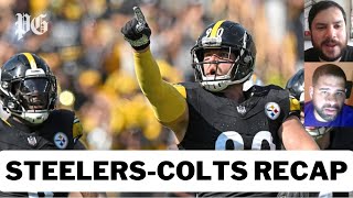 NFL Week 4 Steelers vs Colts recap reaction highlights amp analysis [upl. by O'Brien]