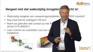 Online training Waterzijdig inregelen  IMI Hydronic Engineering en Rensa [upl. by Cooe791]