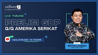 LIVE TRADING Prelim GDP Akankah USD Lanjutkan Penguatan [upl. by Kazim129]