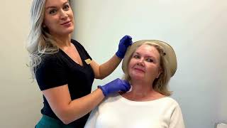 Treating Platysmal Bands With Botox At Thrive Medical Spa Milton GA [upl. by Hendel]