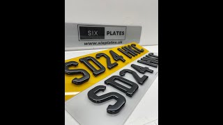 Lets Make 3 Different Style Number Plates [upl. by Bringhurst361]