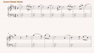 Amazing Grace Easy Piano Sheet Music [upl. by Allys]