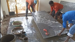 how to install granite flooring [upl. by Howlond93]