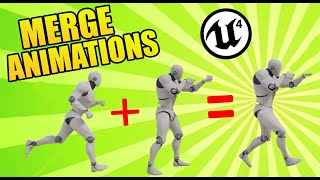 Unreal Engine 4  Blending Animations [upl. by Assenej]