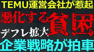 1205 Temuの運営会社が中国内外にデフレ不況を拡大している [upl. by Romilly]