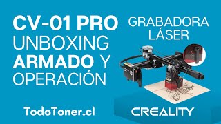 CV01 PRO Creality 🔥  Armado  Tutorial  Montaje  Unboxing 🛠 [upl. by Tripp]