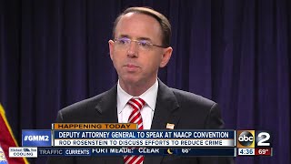 Rosenstein to speak at NAACP Convention [upl. by Madox644]