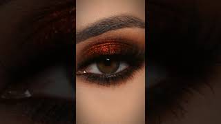 red eye makeup Stunning Red Eye Makeup Tutorial  Bold and Beautiful Looktrendy trend redlover [upl. by Aleakam736]