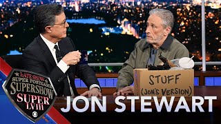 Jon Stewart Is Returning To quotThe Daily Showquot But Will He Get His Security Deposit Back [upl. by Adiol]