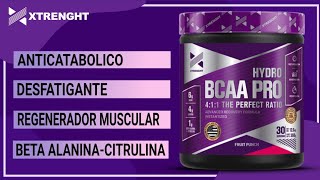 HYDRO BCAA PRO Ratio 411 de XTRENGTH [upl. by Imena]