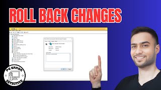 How to Roll Back a Recently Updated Device Driver in Windows 10  Reverse Drivers [upl. by Devaj]