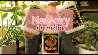 Nawozy do roślin  czego ja używam aby rośliny zdrowo rosły [upl. by Niela]