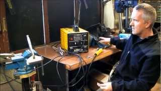 Welding thin gauge steel with stick welder [upl. by Aehta]