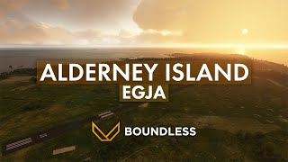 Boundless Simulations Alderney Island for Microsoft Flight Simulator [upl. by Derte]