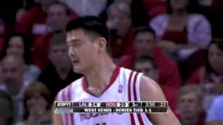 lakers vs rockets game 3 Highlights 2009 Playoffs HQ [upl. by Yhtac]