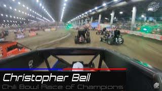 Chili Bowl Nationals  Christopher Bell Race of Champions [upl. by Annohsat]