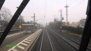 Überführung Baureihe 189 von Duisburg bis Köln inkl Köln Hbf im Führerstand [upl. by Silohcin]