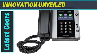 Polycom 220044500001 VVX 500 The Best 12Line Corded Phone [upl. by Aiselad]