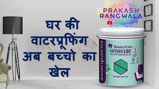 Asian Paints SmartCare HYDRO LOC Waterproofing Coat Paints Vlog asianpaints waterproofing [upl. by Randolf]