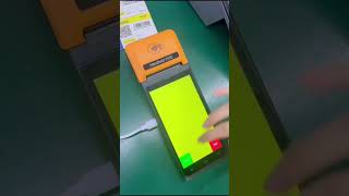 Jepower handheld POS terminal integrates payment printing NFC and scanning functions device [upl. by Leelaj675]