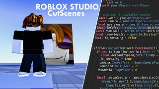 This is how you make a CUTSCENE in ROBLOX STUDIO Easy  Tutorial [upl. by Enniotna]