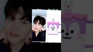 BTS and their BT21 character cute cup bts kpop shortsviral btsshorts ytshorts trendingshorts [upl. by Corson]