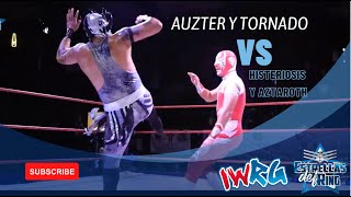 IWRG Auzter y Tornado vs Histeriosis y Aztaroth ARENA NAUCALPAN [upl. by Zashin]