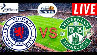 Rangers vs Hibernian Live Score l Scottish Premiership 2024 [upl. by Eladroc721]