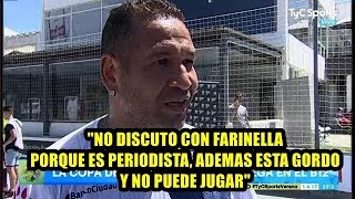 CHIPI BARIJHO ATACANDO A FARINELLA Y AL PERIODISMO DEPORTIVO [upl. by Irej]