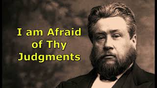 quotI am Afraid of Thy Judgmentsquot September 9th [upl. by Kyre]