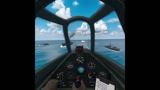 Warplanes  CUTE DEPRESSED  Battles over Pacific gameplay metaquest2 metaquest3 vr [upl. by Oakie]