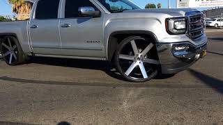 2018 GMC SIERRA GETTING SOME NEW 26 INCH STRADA RIMS INSTALLED WHEEL DEALS [upl. by Krueger]