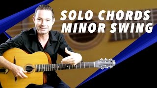 Minor Swing  Soloing With Chords  Gypsy Jazz Guitar Secrets [upl. by Eelinej]