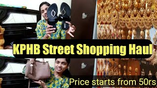 Kphb Street Shopping  Range starts from 50 rs  Budget friendly street shopping [upl. by Hsiri]