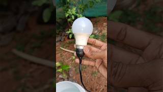 Outdoor LED bulb ideas ledbulb experiment electrician therkguy Amazinginventions [upl. by Peednam]