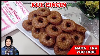 Sejak tau resep ini Bikin kue cincin tepung beras rose brand super empuk renyah anti bantat [upl. by Hut]