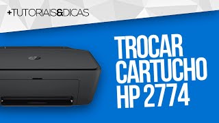 🖨️ Como TROCAR CARTUCHO na IMPRESSORA HP DeskJet 2774  Atualizado [upl. by Ailemac33]