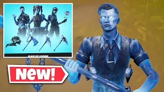 NEW BLACK ICE LEGENDS Gameplay in Fortnite  ICE CRYSTAL  ICEBOUND MIDAS  PERMAFROST RAIDER [upl. by Uyr]