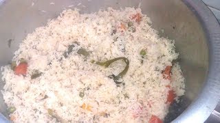 Vegetable Pulao  Dinner Recipes South Indian Vegetarian  Telugu Vantalu  Rice for Lunch [upl. by Naida259]