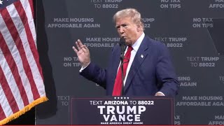 Trump in Tucson Arizona [upl. by Hardie]