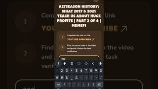 Altseason History What 2017 amp 2021 Teach Us About Huge Profits  Part 2 of 6  MemeFi [upl. by Nicolina]