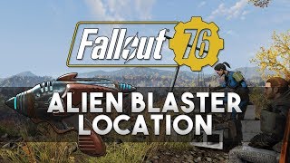 Fallout 76  Alien Blaster Location [upl. by Charmain]