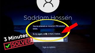 Fix windows 1110 keeps asking to enter A1B2C3 To LoginFix continuous prompt to enter A1B2CByo [upl. by Lorita275]