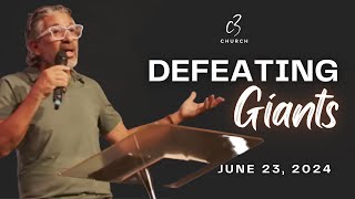 DEFEATING GIANTS Pastor Eddie Elguera  062324  ChurchOnline Christianity [upl. by Iand]