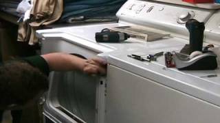 Maytag Dryer repair how to change baffles part 2wmv [upl. by Kramal]