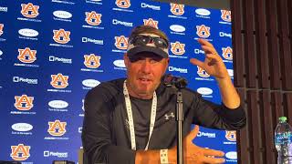 Auburns Hugh Freeze recaps second preseason scrimmage [upl. by Schiro]